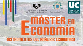 Master en Economía de la Universidad de Cantabria (España)