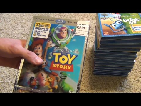 Complete Disney Pixar Blu Ray Collection May 2013 Update