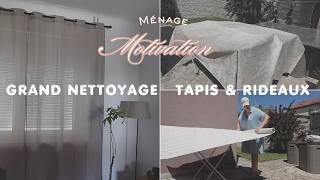 Grand Nettoyage Tapis Et Rideaux ⎮ Motivation Ménage