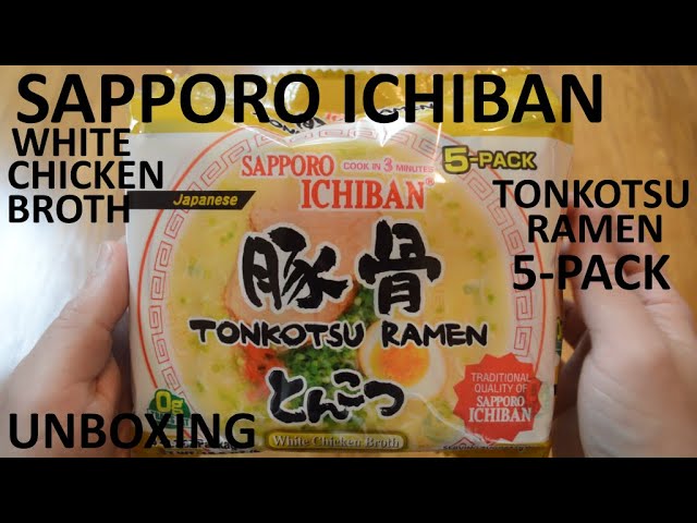 Buy Sapporo Ichiban Tonkotsu Ramen (5 pack)