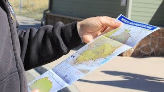 New map for North Table Mountain Park