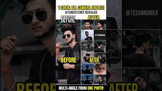 Ek Photo Se 12 Alag Angles Kaise Banayein? 🤔 | AI Consistency Tool #shortsfeed