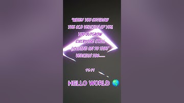 HELLO WORLD 🌎 #ENLIGHTENMENT #ATTITUDEOFGRATITUDE #INSPIRATION