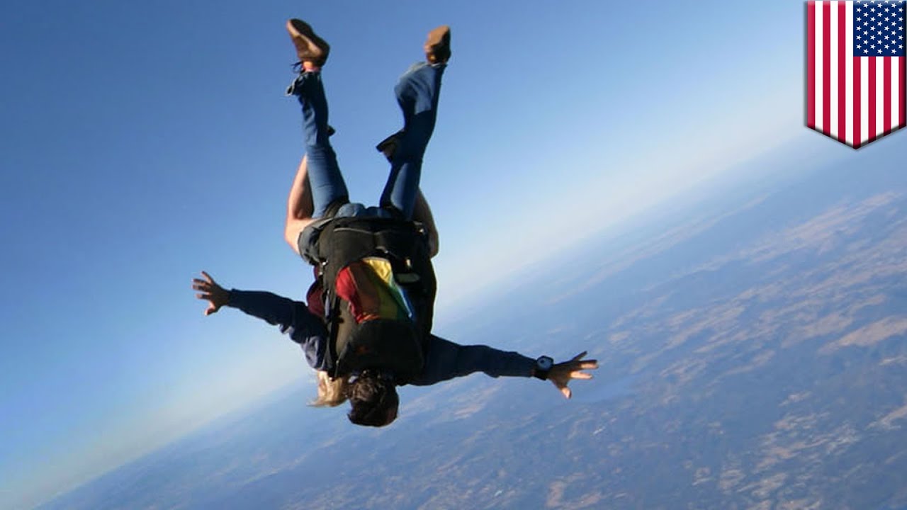 Skydiving death Two men plummet to their deaths after parachute fails