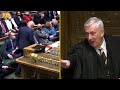 Boris tries to run away after lying, Speaker forces him to stay