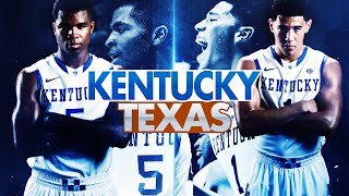 Kentucky Wildcats TV: Men's Basketball vs Texas