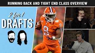 Lance Zierlein Draft Rankings, RB/TE Overview + Interview w/ Michael Carter and Marvin Wilson | PFF