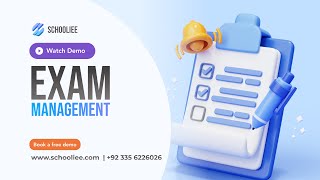 Schooliee Exams &amp; Results Management | AI School ERP for Pakistan (Urdu/Hindi)