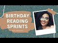 Birthday Reading Sprints