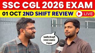 SSC CGL Exam Review Today | October 1st, 2nd Shift | SSC CGL 2026 | SSC CGL exam today