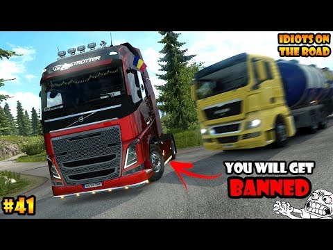 ★ IDIOTS on the road #41 - ETS2MP | Funny moments - Euro Truck Simulator 2 Multiplayer