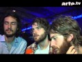 Capture de la vidéo Midnight Juggernauts - Interview (2008 - Les Eurockéennes)