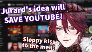 Jurard’s MILLION DOLLAR IDEA will SAVE Youtube Streaming!【Holostars | Jurard T Rexford】