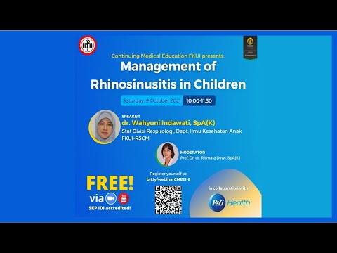 Management of Rhinosinusitis in Children