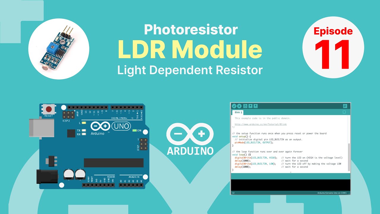 How To Use LDR Module With Arduino - YouTube