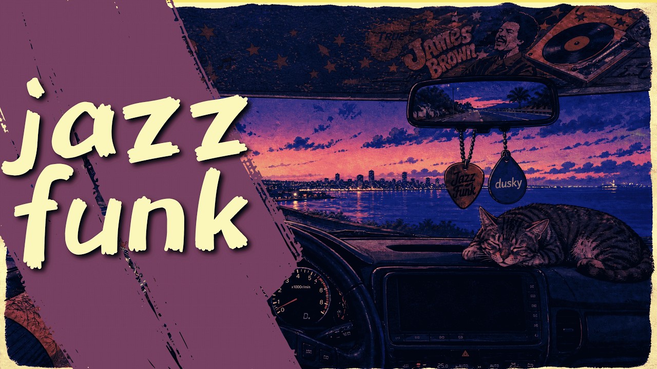 Dusky | Post-Work Chill Drive — Relaxing Jazz Fusion & Funky Soul 🌆✨