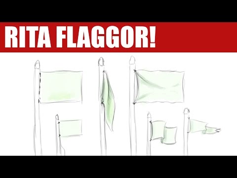 Video: Hur Man Ritar Den Brittiska Flaggan