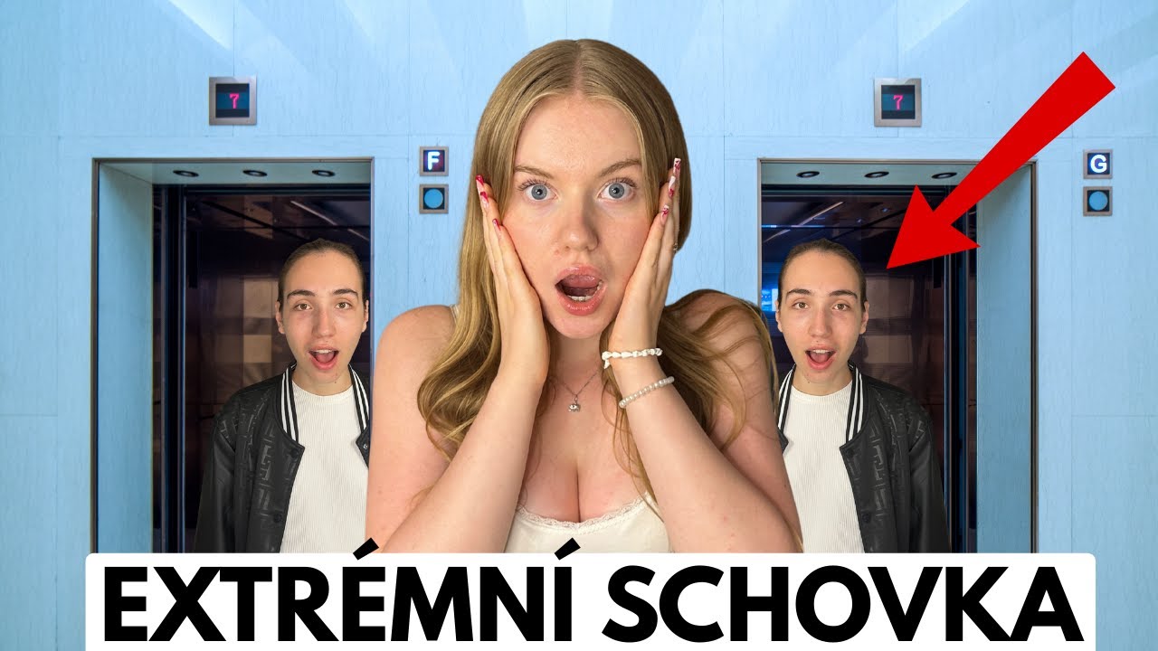 EXTRÉMNÍ SCHOVKA PŘES CELÉ OBCHODNÍ CENTRUM