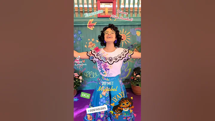 We met Mirabal from Disney's upcoming animated fil...