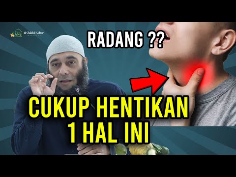 Resep Mengecilkan Amandel Dr Zaidul Akbar