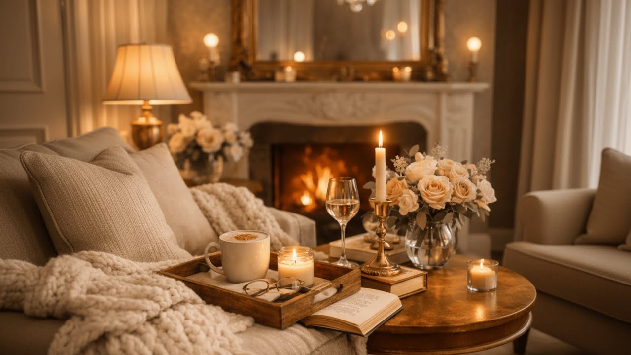Cozy Romantic Jazz | Soft Instrumental Music for Dinner & Relax