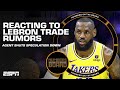 Reacting to LeBron trade rumors | Numbers on the Board