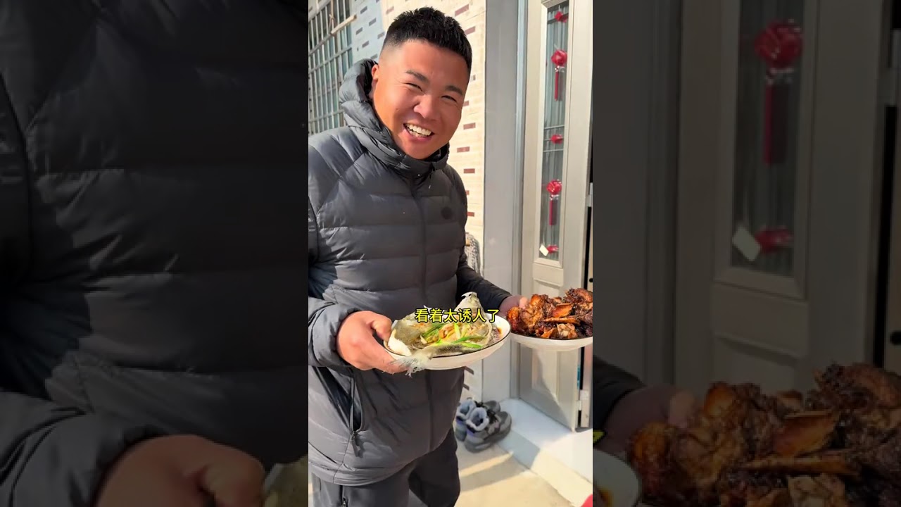 Dapeng came to my mother-in-law s house. The old couple were overjoyed