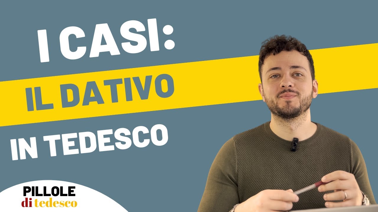 Tedesco A1 - Il dativo in tedesco