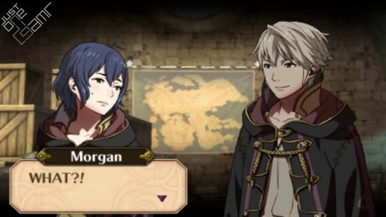 (Fire Emblem: Awakening) M!Robin & Morgan C-A Support (Fandub)