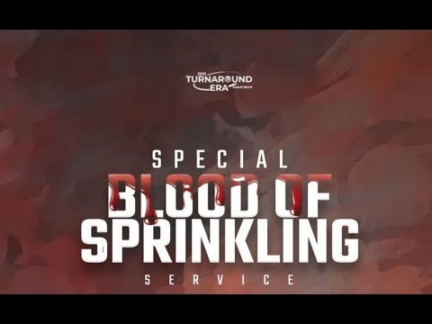 SPECIAL BLOOD OF SPRINKLING SERVICE | 15.10.2021