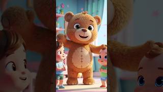 Teddy Bear Teddy Bear Turn Around | Nursery Rhymes and Kids Songs #shorts