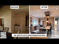 Indepth kitchen renovation  project o  before  after  with moremi kitchens