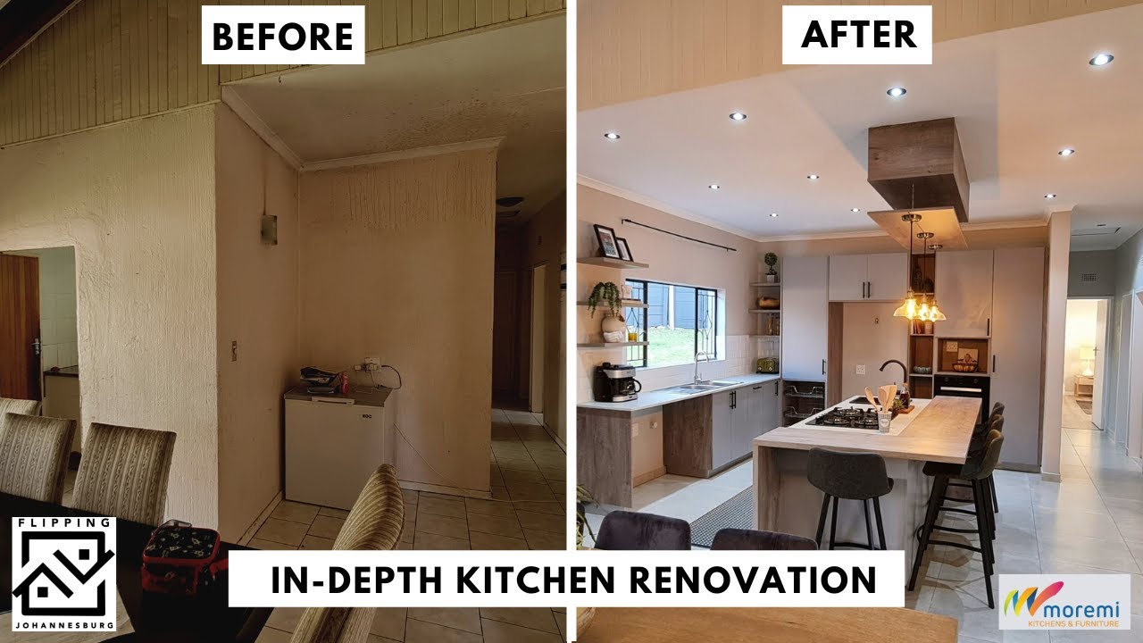 InDepth Kitchen Renovation Project O Before & After with Moremi