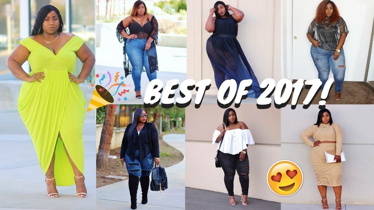 BEST OF 2017! PICTURE RECAP! | PLUS SIZE FASHION | OUTFIT IDEAS