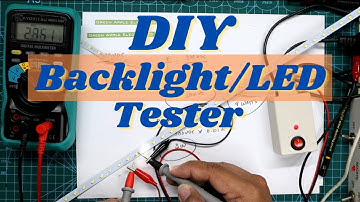 DIY Backlight/LED Tester from LED tube