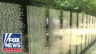 Traveling memorial wall honors fallen veterans
