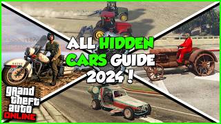 How To Get the MOST RARE Cars in GTA Online  All 33 Secret Vehicle Locations (2024) | GTA Online