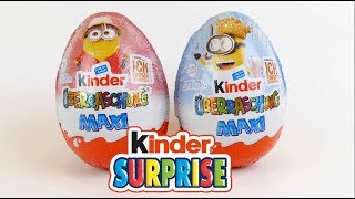 German Minion Kinder Surprise EGG - Big Toys unboxing