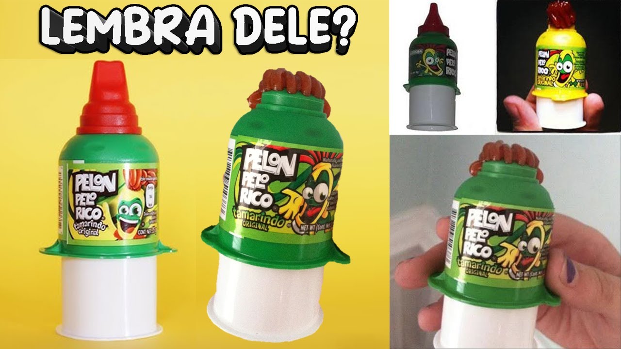 Pelon Cabelon O Doce Que Era Sensação Nos Anos 90/2000