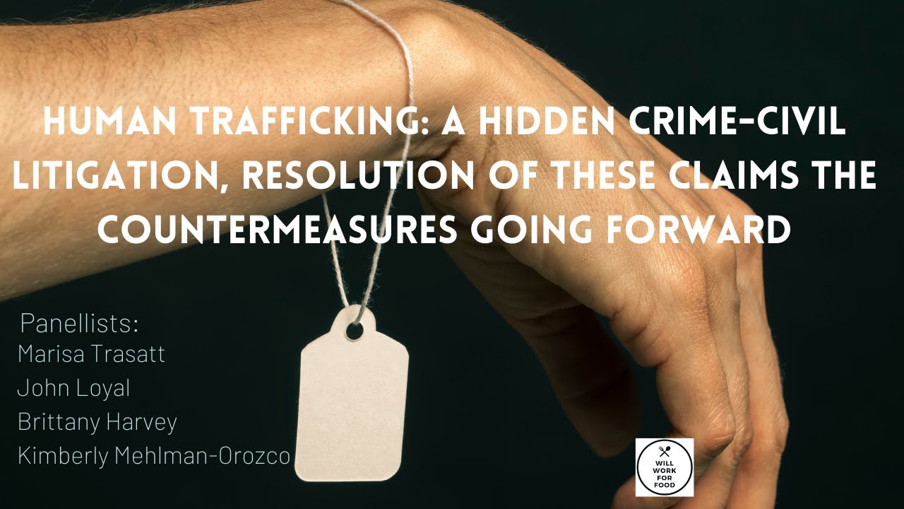 Human Trafficking Mediations - A conversation for Will Work For Food
