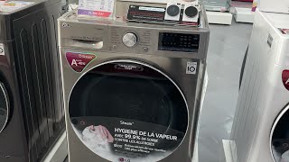 غسالات ال جي 10,5 كغ  شرح طريقة التركيب والفرق بين الغسالات في showroom LG ouled moussa