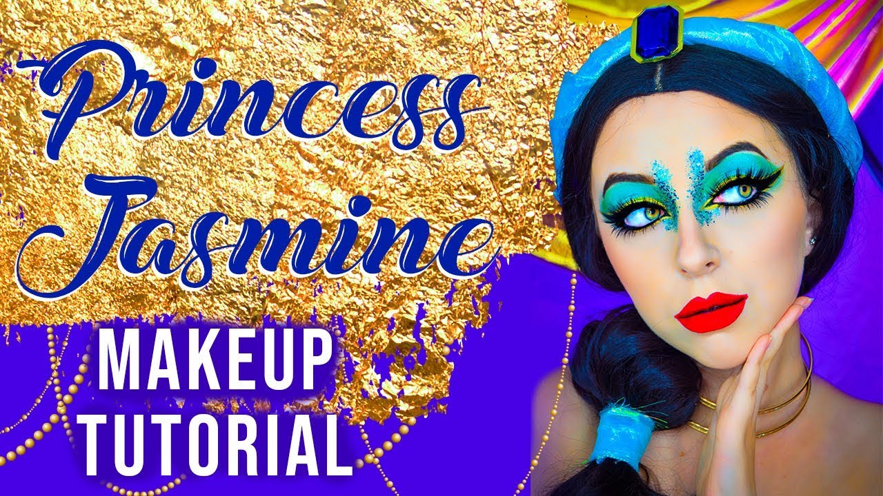 PRINCESS JASMINE💎MAKEUP TUTORIAL 🧞‍♂️ BEELUXURY⚡️ YouTube