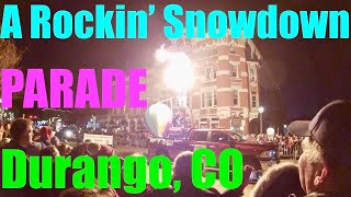 A Rockin' Snowdown in Durango Colorado (Parade Highlights 2020)