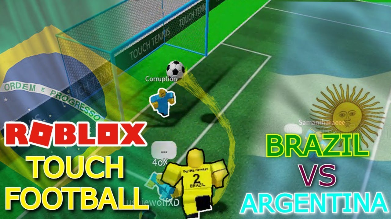 Brazil vs Argentina | Touch Football Roblox (World Cup 2022) - YouTube