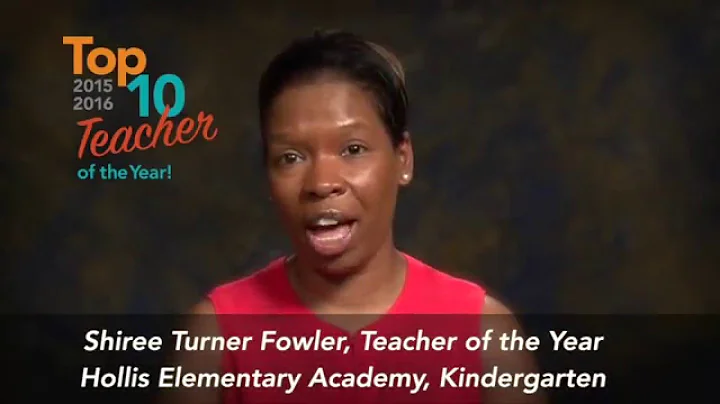 Teacher of the Year Shiree Turner Fowler