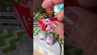 Make it Mini with Me: Hello Kitty Strawberry Milk #miniverse #sanrio #shorts
