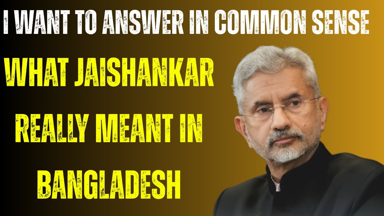 «Я хочу ответить здравым смыслом». Что сказал министр иностранных дел Индии Джайшанкар во время с...