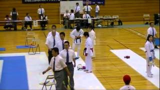06387 20150606関東大会女子個人組手２戦前