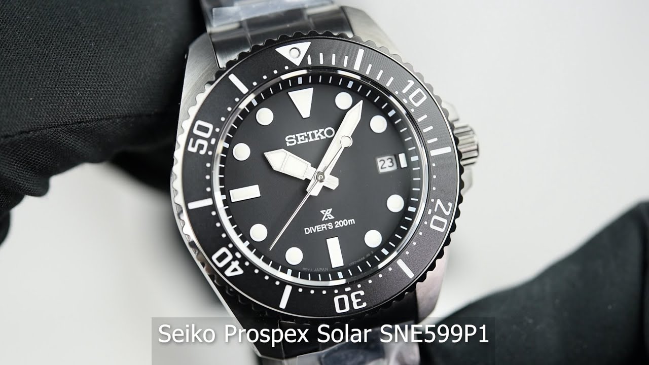 Seiko Prospex Solar SNE599P1 - SeriousWatches.com