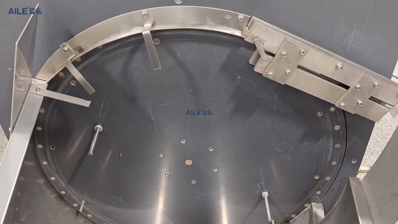AILE 120CPM High-Speed Iron Aerosol Valve Inserter Aerosol Valve Feeding Machine SHOW